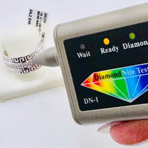 Men’s real diamond custom luxury wedding band engagement ring free appraisal HOT - Picture 3 of 5